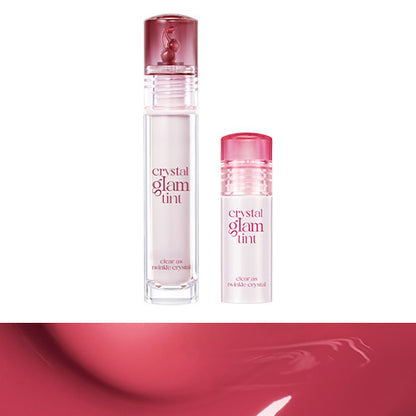 [CLIO] Crystal Glam Tint Cherry Series 3.4g | Glossy Translucent Lip Tint