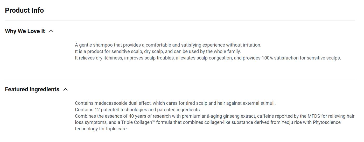 [Ryo] Root:Gen Men’s Hair Care Shampoo Fresh Clean Finish 353ml