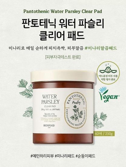 [SKINFOOD] Toner Pad Recipe Collection Hydrating & Radiant Finish 60–70 Pads