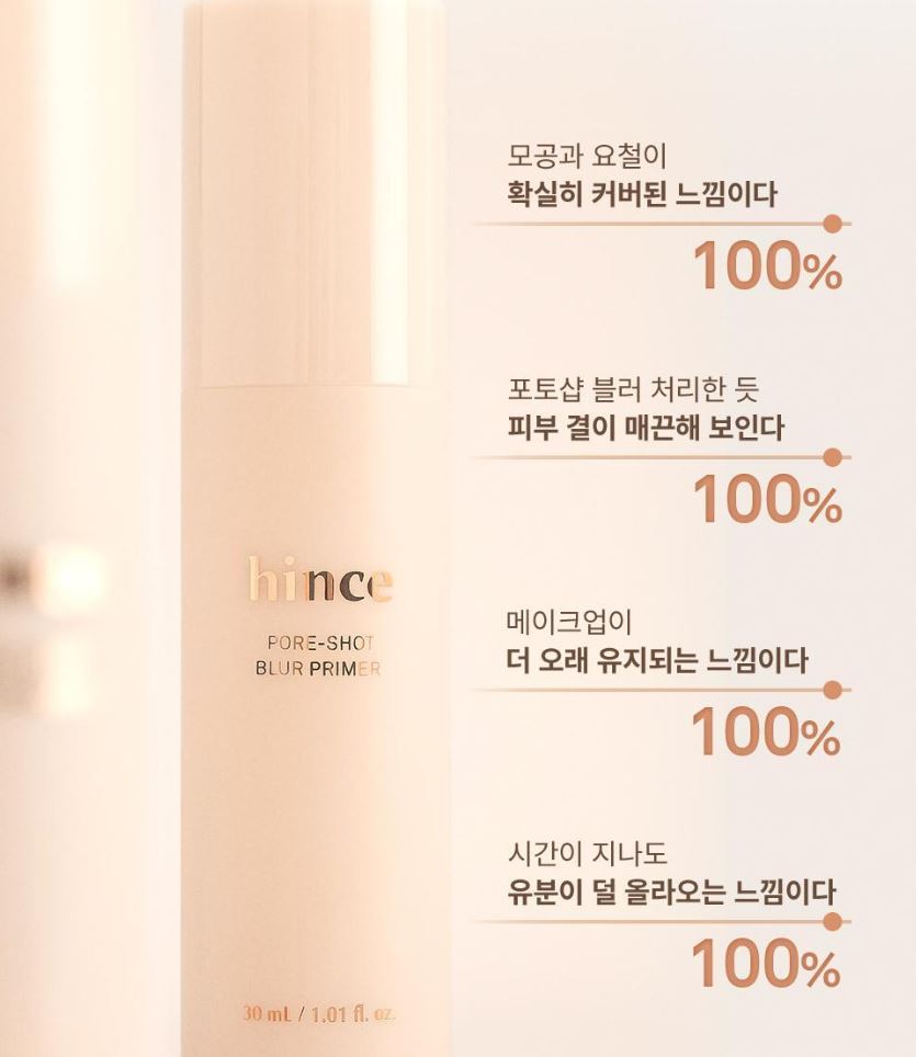 [hince] Pore-Shot Blur Primer Soft Matte Finish Set 30ml + 7ml