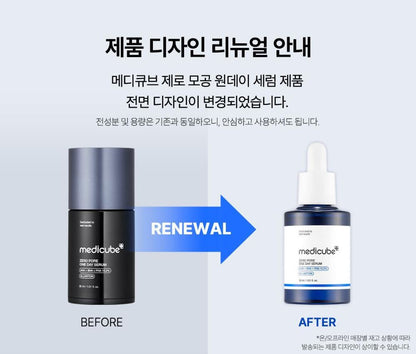 [Medicube] Zero Pore Serum – Smooth Refreshing Texture Duo Set | 30ml + 30ml
