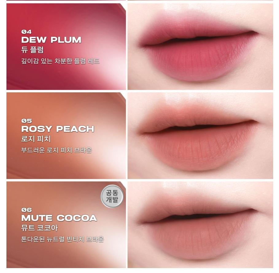 [ABOUT TONE] Blur Fit Tint Mini Soft Matte Finish 2.3g | 6 Colors