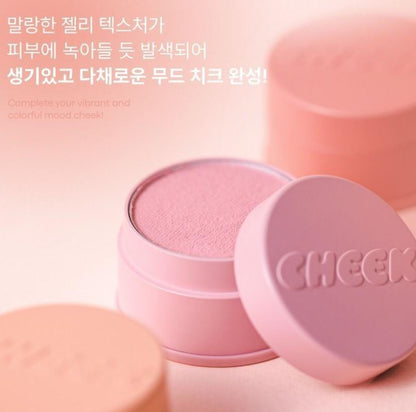 [TONYMOLY] Cheek Tone Jelly Blusher Soft Buildable Color Finish 10 Shades