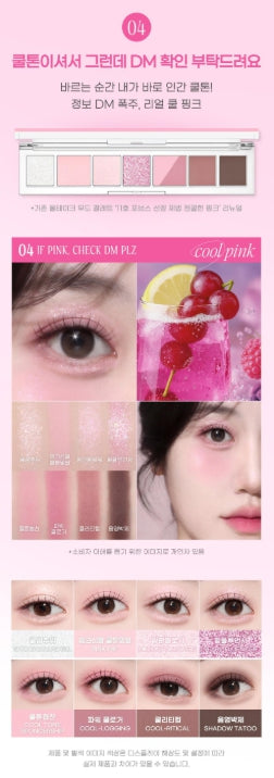 [Peripera] All Take Mood Eyeshadow Palette with Soft Blended Finish | Multi-Shade Palette