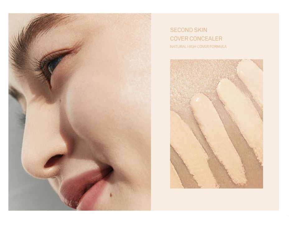 [hince] Second Skin Cover Concealer Natural Soft Finish 6.5ml