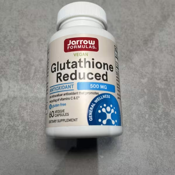 [Jarrow Formulas] Reduced Glutathione 500mg | Dietary Supplement for Daily Wellness | 60 / 120 / 150 Veggie Capsules