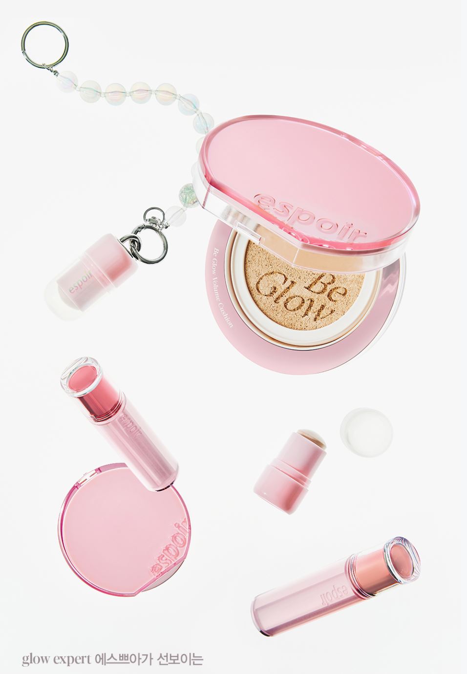 [espoir] Be Glow Volume Cushion Vegan Radiant Finish Foundation Set (13g x2)] Be Glow Volume Cushion Vegan Radiant Finish Foundation Set (13g x2)