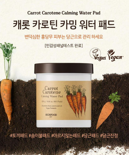 [SKINFOOD] Toner Pad Recipe Collection Hydrating & Radiant Finish 60–70 Pads