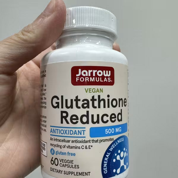 [Jarrow Formulas] Reduced Glutathione 500mg | Dietary Supplement for Daily Wellness | 60 / 120 / 150 Veggie Capsules