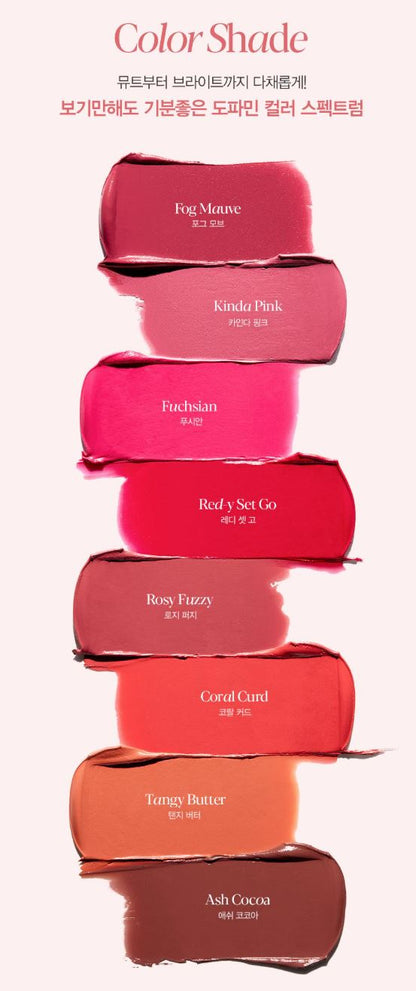 [espoir] Nowear Lipstick Volume Matte – Soft Velvet Finish 3g