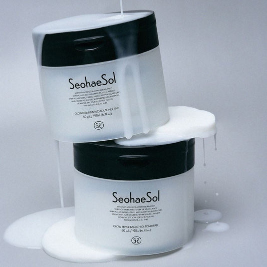 [SeohaeSol] Glow Repair Bakuchiol Toner Pad Hydrating Radiance Care 60 Pads / 190ml
