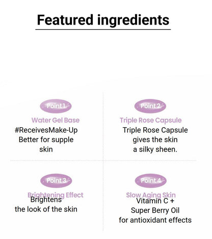 [espoir] Dewlike Jello Glowrizer 40ml | Vegan Hydrating Primer with Dewy Radiance