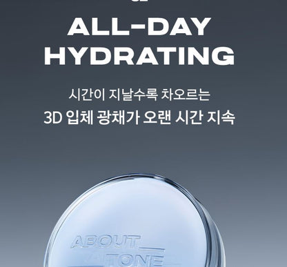 [ABOUT TONE] Water Layer Fit Cushion Hydrating Glow Finish 14g