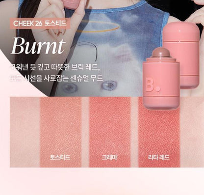 [BANILA CO.] Romantic Blush Stick Lip & Cheek Creamy Buildable Finish Set