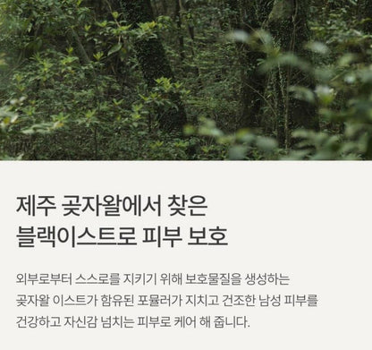 [Innisfree] Forest for Men Fresh Skin & Lotion Set with Hydrating Fresh Finish | 2-Piece + Cleansing Foam