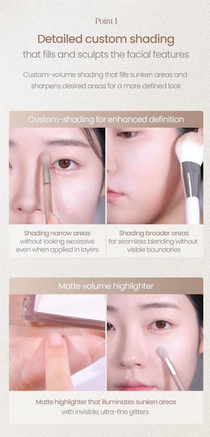 [espoir] Tone Pairing Contour Palette – Soft Matte Sculpting Duo | 9g