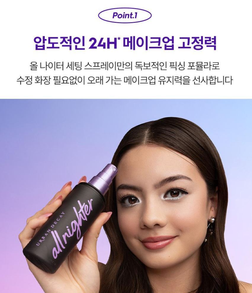 [URBAN DECAY] All Nighter Makeup Setting Spray Natural Finish 30ml
