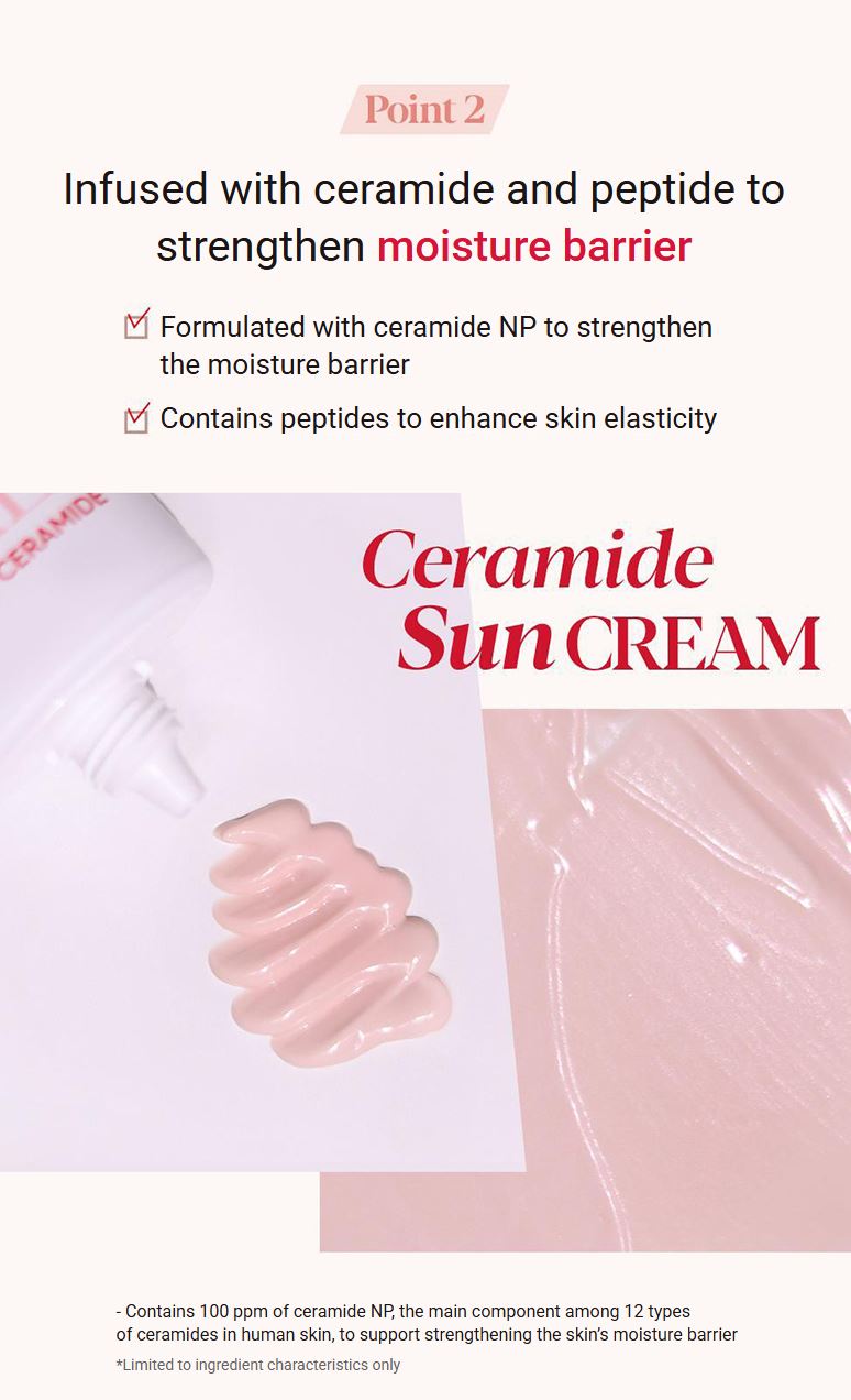 [espoir] Water Splash Sun Cream Ceramide SPF50+ PA++++ | 60มล.