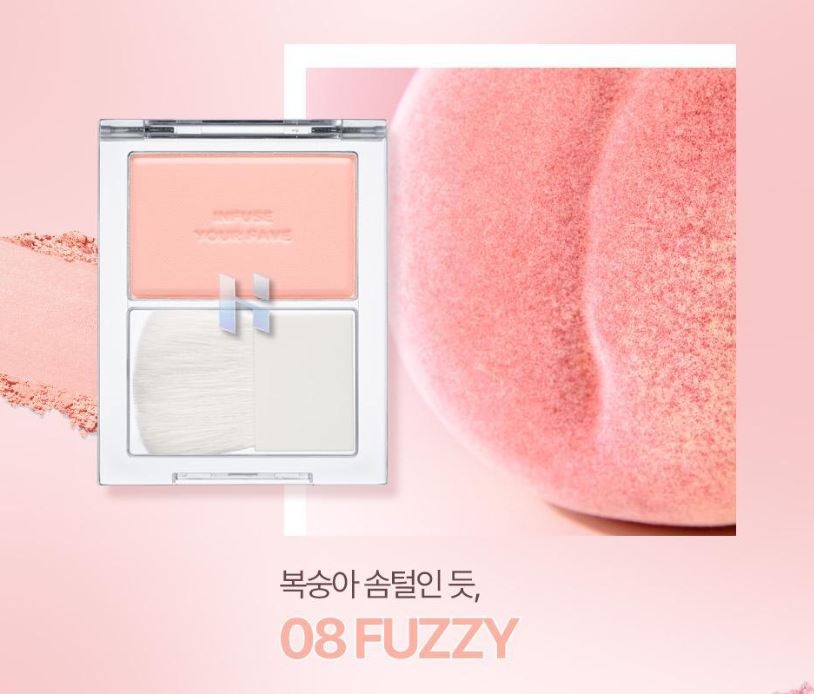 [Holika Holika] My Fave Infusing Blush – Soft Matte Powder Finish 4.5g
