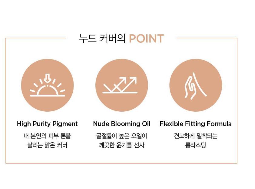 [JUNG SAEMMOOL] Skin Nuder Foundation Soft Natural Glow Finish 30 ml