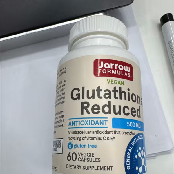 [Jarrow Formulas] Reduced Glutathione 500mg | Dietary Supplement for Daily Wellness | 60 / 120 / 150 Veggie Capsules