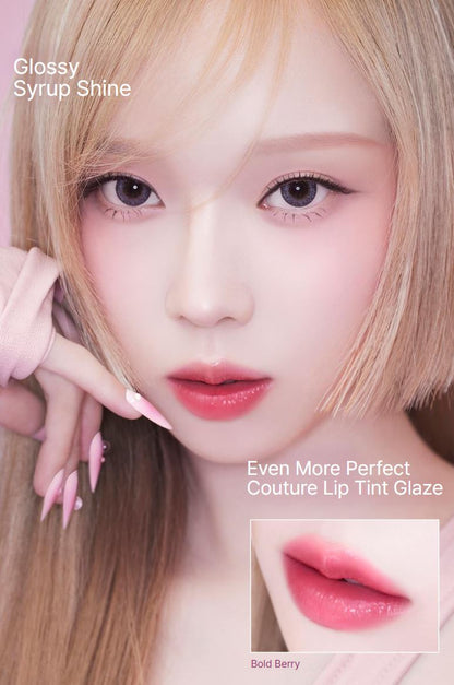 [espoir] Lip Trio Set – Couture Lip Tint Glaze + Sleek Cream Lipstick + Fitting Blur Mini (#Sour Peach)