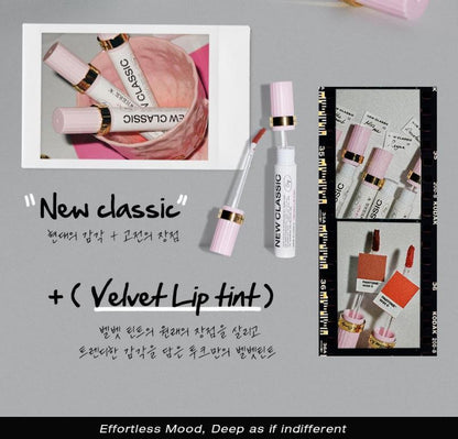 [TOOQ] New Classic Velvet Lip Tint Soft Matte Finish 4 Shades