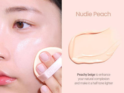 [espoir] Dew Like Jello Tone Up Cushion – Dewy Vegan Glow Finish 15g | GlowLab