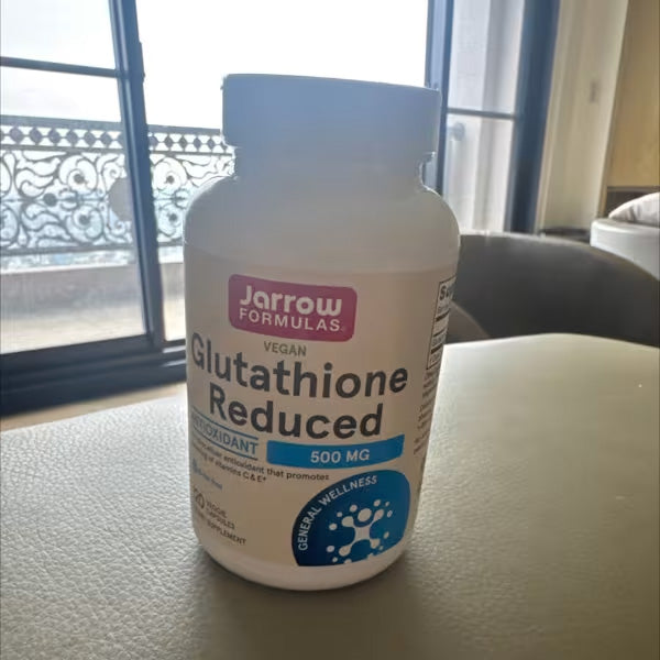 [Jarrow Formulas] Reduced Glutathione 500mg | Dietary Supplement for Daily Wellness | 60 / 120 / 150 Veggie Capsules