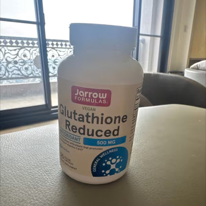 [Jarrow Formulas] Reduced Glutathione 500mg | Dietary Supplement for Daily Wellness | 60 / 120 / 150 Veggie Capsules