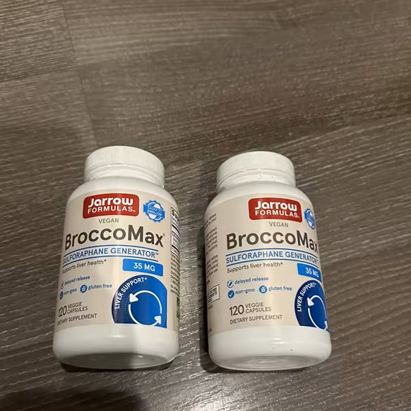 [Jarrow Formulas] Vegan BroccoMax 35mg | Dietary Supplement | 60 / 120 Veggie Capsules