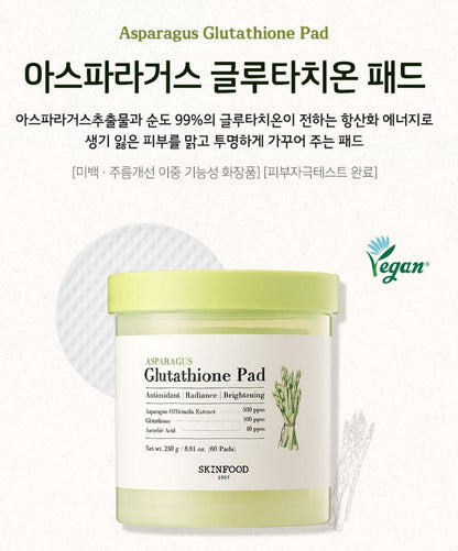 [SKINFOOD] Toner Pad Recipe Collection Hydrating & Radiant Finish 60–70 Pads