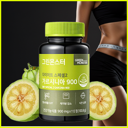 [Green Monster] Garcinia 900 Special | Metabolism & Wellness Support | 112 Tablets