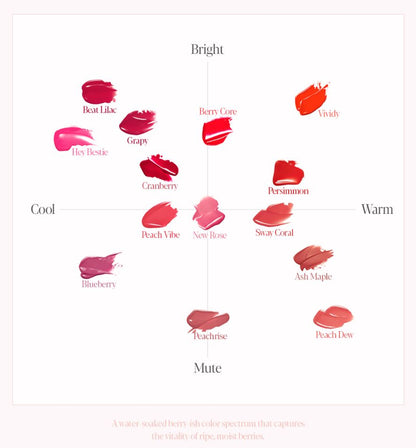 [DISNEY EDITION] [espoir] Nowear Lipstick Balming Glow – Lightweight Vegan Gloss Lipstick | 3g