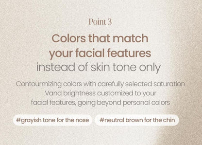 [espoir] Tone Pairing Contour Palette – Soft Matte Sculpting Duo | 9g