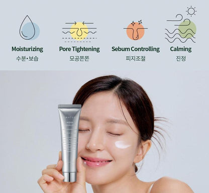 [S.NATURE] Aqua Squalane Moisturizing Cream Lightweight Comfort Finish Set | 60ml + 30ml