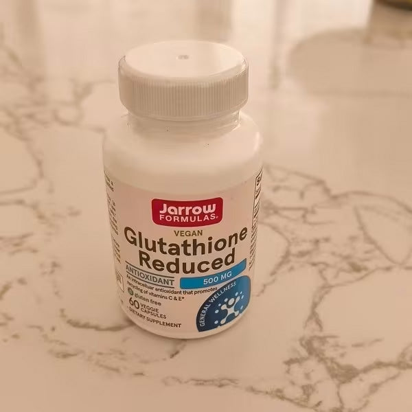 [Jarrow Formulas] Reduced Glutathione 500mg | Dietary Supplement for Daily Wellness | 60 / 120 / 150 Veggie Capsules