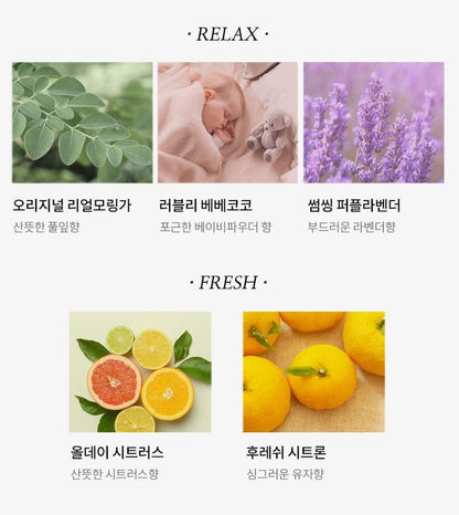 [MALCOM] pH-Balanced Allergy-Free Body Wash Hydrating Clean Finish 520ml (5 Scents)