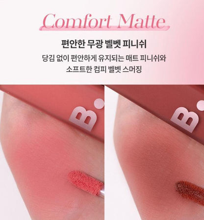 [BANILA CO.] Sheer Velvet Veil Tint Soft Matte Blur Lip Tint 4.2g 12 Shades