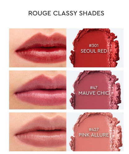 [HERA] Rouge Classy Lipstick Smooth Satin Finish 3.5g