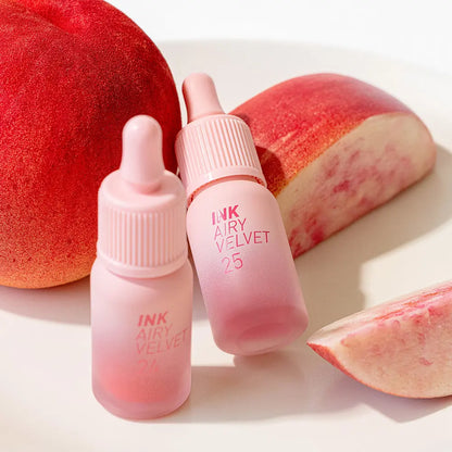 [Peripera] Ink Airy Velvet Lip Tint – Soft Airy Matte Finish | 4g (10 Shades)
