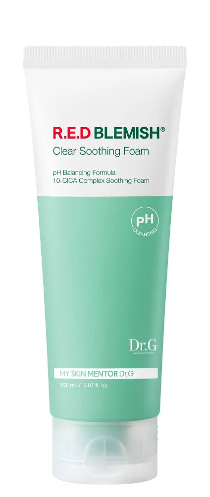 [Dr.G] Red Blemish Clear Soothing Foam Set with Soft Creamy Lather | 2-Piece Option