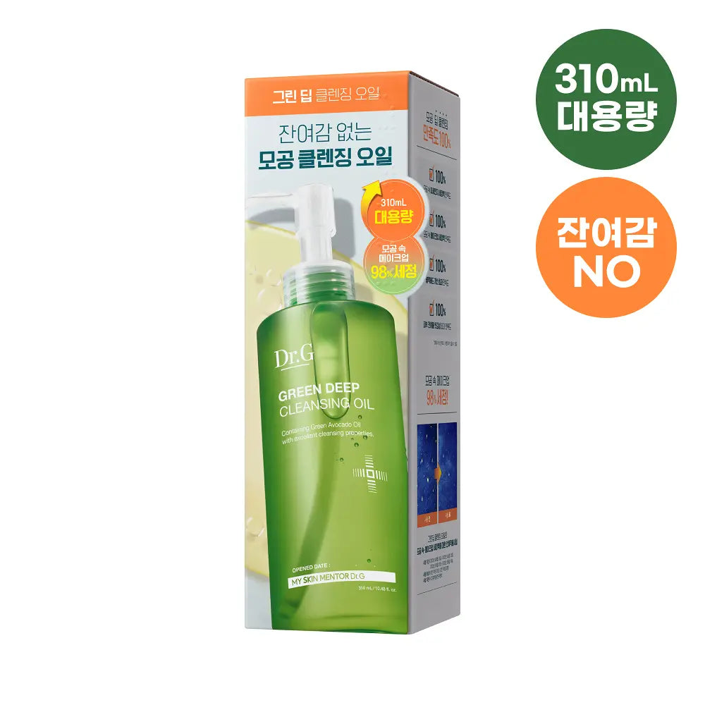 [Dr.G] Green Deep Cleansing Oil Fresh Finish 310ml