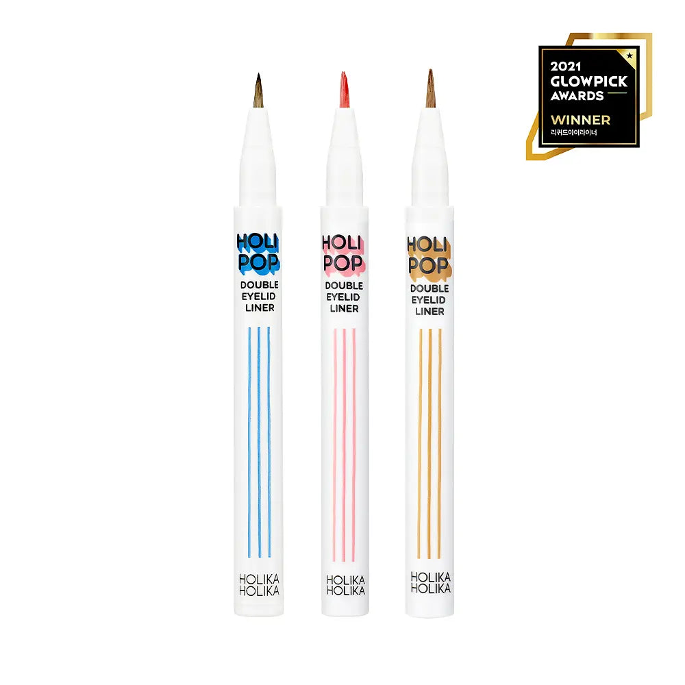 [Holika Holika] Holi Pop Double Eyeliner – Soft Definition Duo Tip – Single Pen