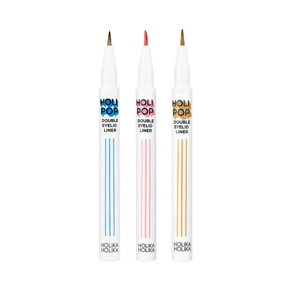 [Holika Holika] Holi Pop Double Eyeliner – Soft Definition Duo Tip – Single Pen