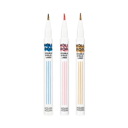 [Holika Holika] Holi Pop Double Eyeliner – Soft Definition Duo Tip – Single Pen