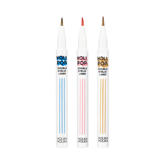 [Holika Holika] Holi Pop Double Eyeliner – Soft Definition Duo Tip – Single Pen
