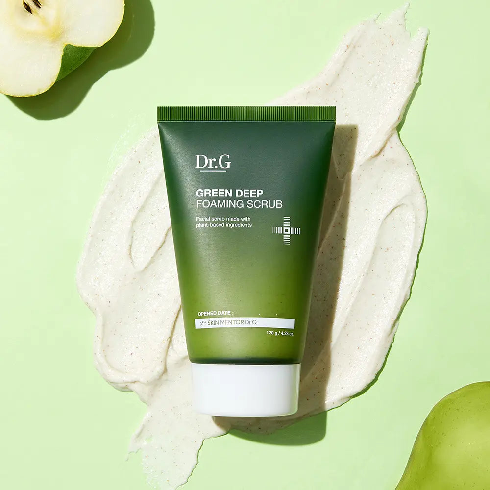 [Dr.G] Green Deep Foaming Scrub Cleanser with Soft Creamy Lather 120 g