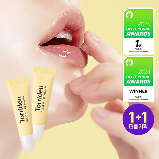 [Torriden] Solid-In Ceramide Lip Essence Soft Glow Moisture Duo Set 11ml x2