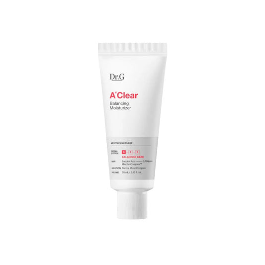 [Dr.G] A-Clear Balancing Moisturizer with Lightweight Hydrating Finish 70 ml + 10 ml Serum Set